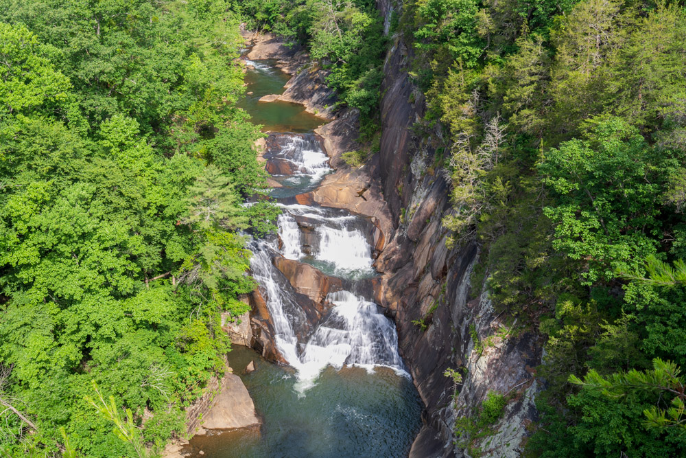 A view of Tempesta Falls from Overlook 7.