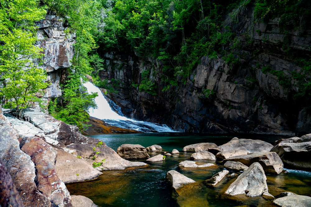 Bottom of Hurricane Falls.