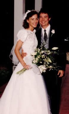 Our wedding day.